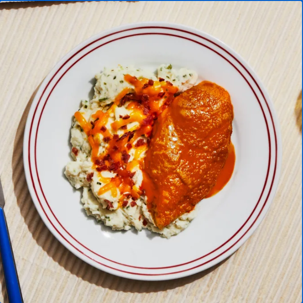 BUFFALO CHICKEN with Loaded Cauliflower